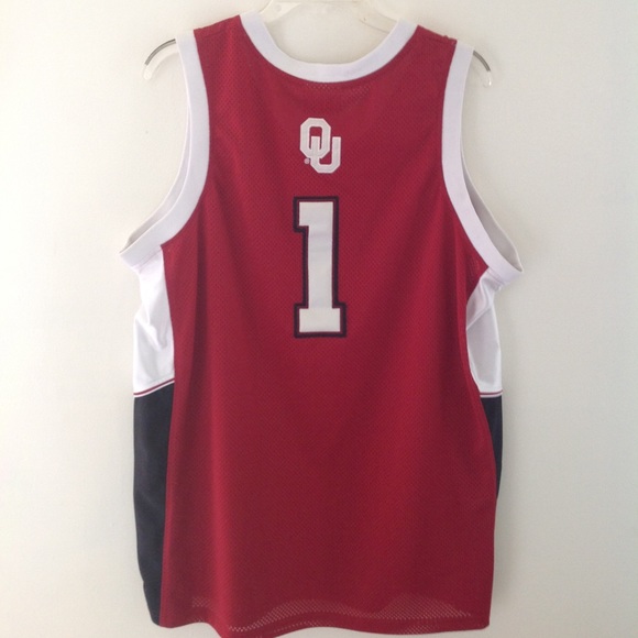 The University of Oklahoma Basketball Jersey - Picture 2 of 4